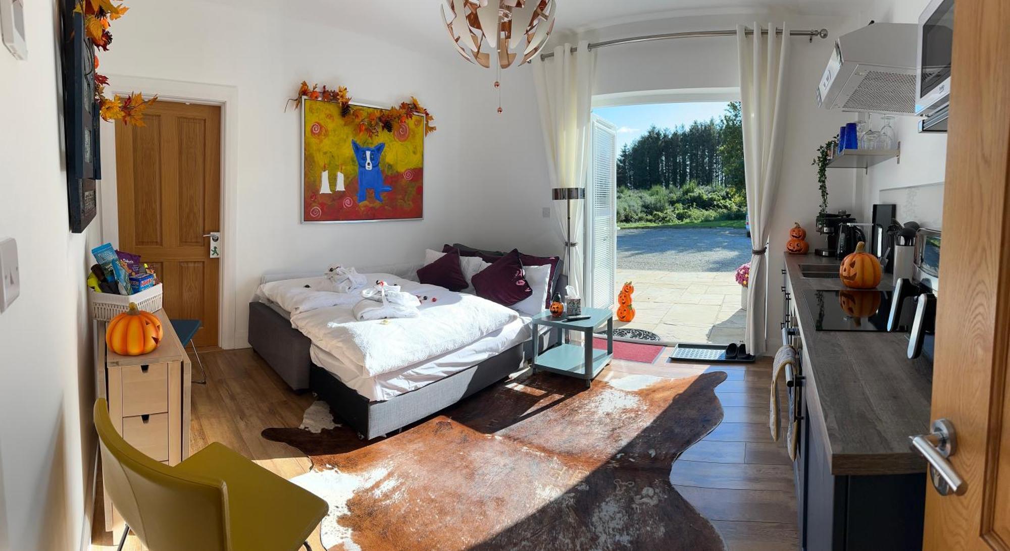 Forest Path Luxury Studio Apartment With Large Bedroom Bathroom And Sauna Sleeps Up To 4 Ballynahinch Εξωτερικό φωτογραφία